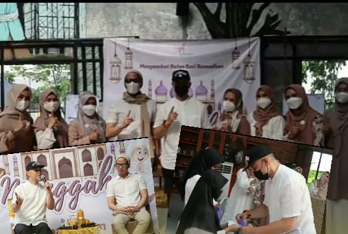 Ketua DPD Kota Bandung Hadiri Undangan dari Majlis Takim Ameera Muslimah Bersama Yayasan Yatim Piatu 
