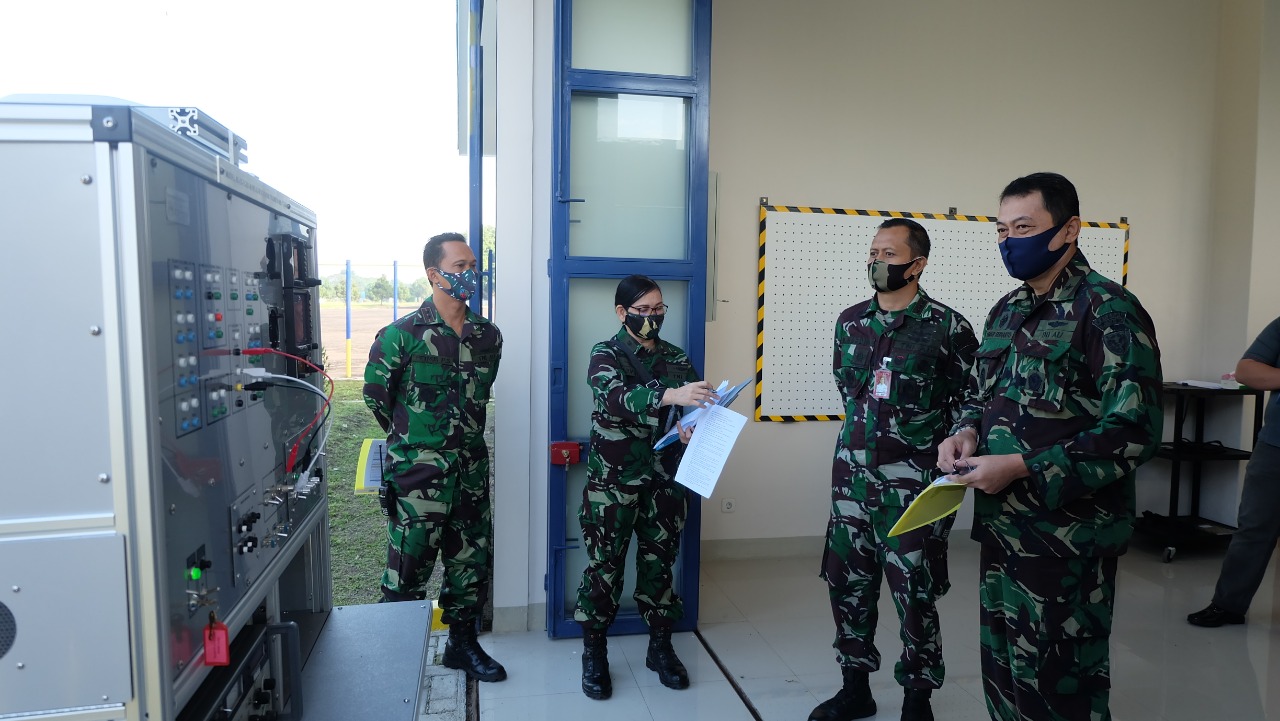 Pengecekan Alin Alongins Avionic Trainer System Skadik 203 Lanud Sulaiman