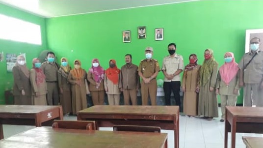 SDN 01 Cisalada Cigombong Gelar Rapat Persiapan Pembelajaran Tatap Muka