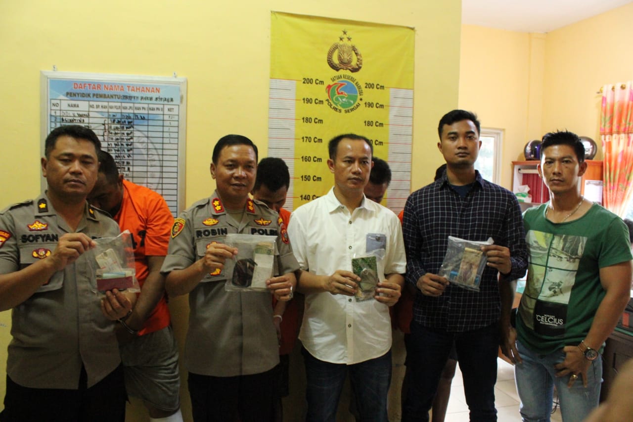 Bea Cukai Dumai dan BNN Amankan Oknum Polisi Berpangkat Diduga Membawa Sabu 10 KG 