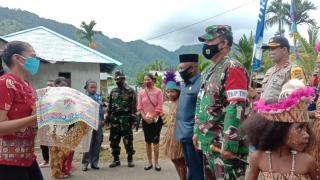 Kegiatan TMMD ke-108 Tahun 2020 Kodim1805/ Raja Ampat Resmi Dibuka