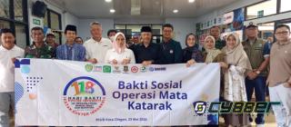 BAZNAS Kota Cilegon Gelar Operasi Katarak Gratis dalam Rangkaian TMMD Ke-128
