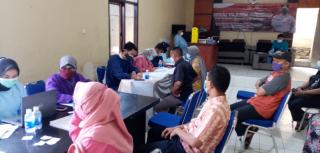 Pemdes Benda Melaksanakan Vaksinasi Covid-19 Perdana