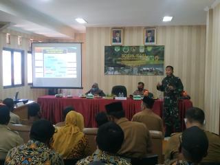Sektor 20 Sosialisasi Program Citarum Harum Kepada Masyarakat Kecamatan Pebayuran