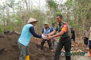 Dandim Klaten Apresiasi Warga Bergotong Royong Program TMMD Reguler ke-130