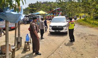 Polsek Jatigede Cegah Arus Mudik dan Pengamanan di Objek Wisata 
