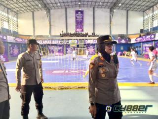 Apel Kesiapan Pengamanan Futsal Pelajar se-Banten Digelar di Asa Center Cilegon
