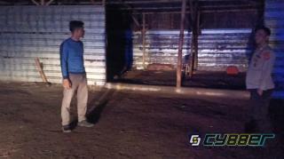 Polsek Cibeber Patroli Cegah Penimbunan BBM Subsidi