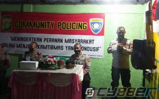 Jaga Kamtibmas Kondusif, Polsek Kebon Jeruk Terapkan Community Policing