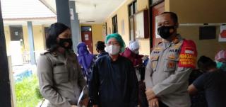 Setelah Kapolsek, Minggu ini Belasan Personel Polsek Pameungpeuk Bandung di Vaksinasi