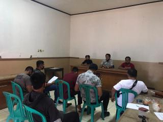 Pemantapan Manajemen Media, Anggota Polres Indramayu Pelatihan Jurnalistik