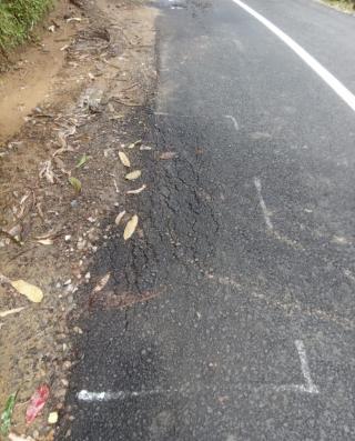 Pekerjaan Jalan Cikupa Karang Kamiri Ciamis, Dengan Anggaran Puluhan Miliyar Disinyalir Tak Sesuai Spesifikasi