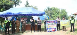 Antisipasi Pemudik, Polres Sumedang Cek 3 Titik Lokasi Pos Ketupat Lodaya