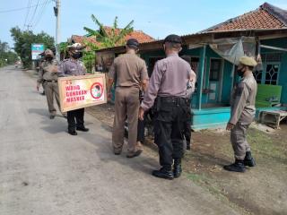 Tiga Pilar Haugelis Turun kejalan melakukan Razia Yustisi di jalan tumaritis