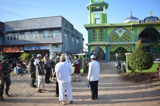 Kapolres Sekadau Pantau Langsung Pelaksanaan Pengamanan Shalat Idul Adha