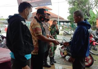 Polsek Situraja Gelar Ops Yustisi di Balai Desa Jatimekar Situraja Sumedang
