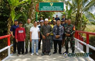 Jembatan Beton di Pabean Resmi Dibuka, Akses Petani ke Lahan Pertanian Kini Lebih Mudah