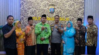 Kapolres Tanjung Balai, Terima Audiensi Organisasi Masyarakat Budaya Melayu Indonesia Kota Tanjung Balai