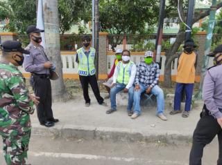 Polsek Sindang Sosialisasi Protokol Kesehatan, Untuk Terapkan 3M