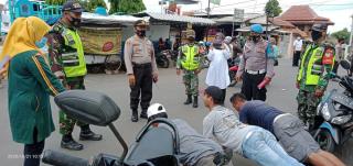 Kegiatan Ops Yustisi Protokol Kesehatan Inpres No.6 Tahun 2020 di Wilkum Polres Subang Polda Jabar