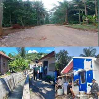 Program Sasaran TMMD ke 120 Kodim 0623/Cilegon Sudah Mencapai 90% di H+24