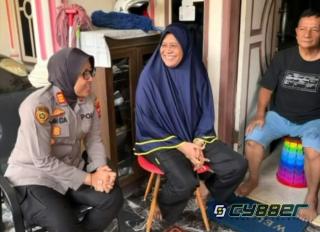 AKP Heni Pancawati Sambangi Senior Polwan Kompol Purn Kartika Pujirahayu