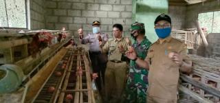Kapolsek Surian Beserta Unsur Muspika Tinjau Lembur Tohaga Lodaya di Desa Wanajaya