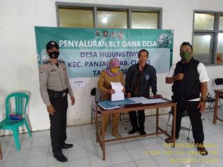 Polsek Panumbangan Gencar Menyampaikan Sosialisasi Dan Edukasi Pencegahan Penyebaran Covid-19