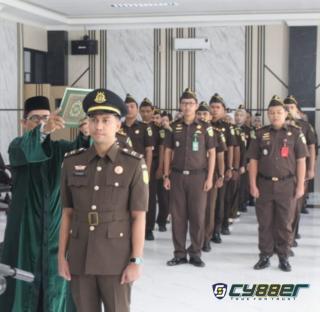 Kejari OKU Lakukan Pelantikan Kasubsi Intelijen Baru Guna  Perkuat Garda Deteksi Dini