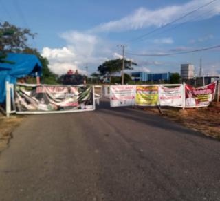 Cegah Penularan Covid_19, Desa Balai Pungut Bengkalis Lakukan Pemeriksaan di Pintu Masuk Desa