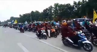Tolak PSBB, Ribuan Koalisi Mahasiswa dan Masyarakat (KEMMAK) Kota Dumai Lakukan Demo, Karena Ekonomi Masyarakat Semakin Hancur