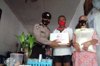 Jelang Ramadhan, Polres Majalengka Polda Jabar Bagikan Sembako