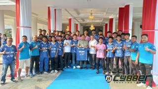 Bupati Lepas Tim Sepak Bola Persima U-17 ke Piala Soeratin 2026
