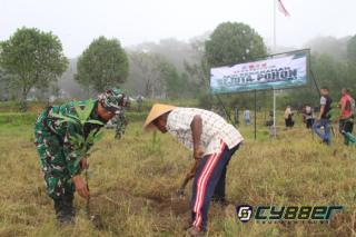 Kodim Klaten Tanam 1.000 Pohon Di Kemalang, Sambut HUT ke-81 TNI Dan HUT Ke-76 Kodam IV/Diponegoro