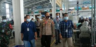 Ada apa, Kapolres Majalengka Datangi PT Shoetown?