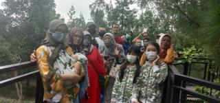Nyamannya Berwisata di Taman Bougenville Gunung Puntang