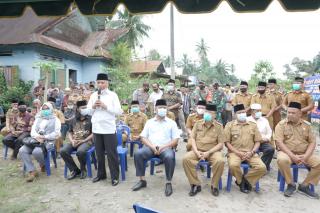 Bupati Asahan Menyampaikan Belasungkawa Kepada Keluarga Almarhum Kades Rawang Lama