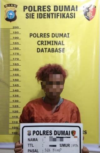 Jajaran Tim Ops Res Polres Dumai Ciduk Pelaku Kekerasan