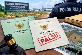 Hambat Investasi, Polda Riau Diminta Usut Dugaan Mafia Tanah di Rimbo Panjang