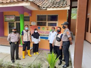 Pengecekan Kampung Tangguh Lodaya (KTL) di Wilayah Hukum Polsek Cimerak Polres Ciamis