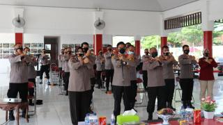 Kapolres Lamsel Gelar Kegiatan Binkatpuan