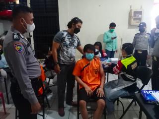 Ratusan Tahanan Polres dan Polsek Mulai Divaksinasi Covid-19