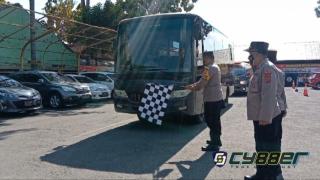 Polres Garut Launching Gerai Vaksin Keliling TNI-POLRI 