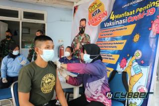 Warga Puas Divaksin Lanud Roesmin Nurjadin