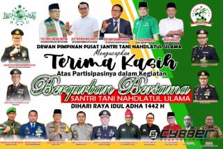 Pembagian Daging Kurban Oleh DPP Santri Tani NU 