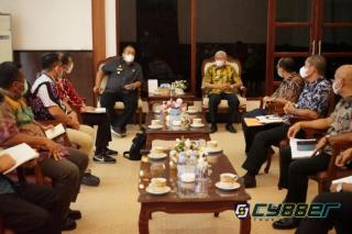 Audiensi PT BSRE Dengan Bupati Asahan