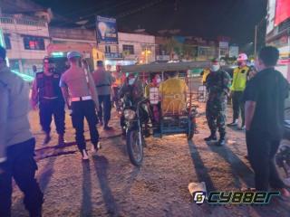 Antisipasi Covid-19 , Tim Gugus Tugas Labura Razia Masker
