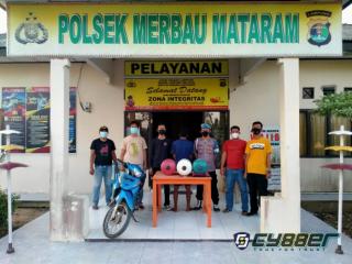 Pelaku Pencurian 4 Mesin Pompa Air Diringkus Polsek Merbau Mataram