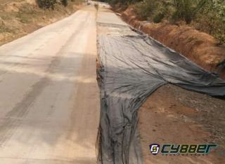 Proyek Jalan Simpang Gardu Tanpa Papan Nama