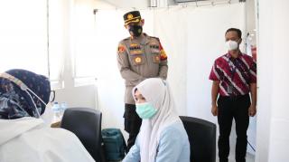 Gerai Vaksin Merdeka Candi digelar Sampai Tanggal 17 Agustus di Brebes